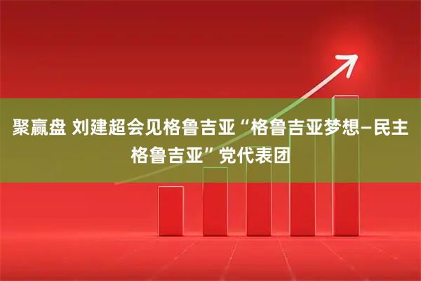聚赢盘 刘建超会见格鲁吉亚“格鲁吉亚梦想—民主格鲁吉亚”党代表团